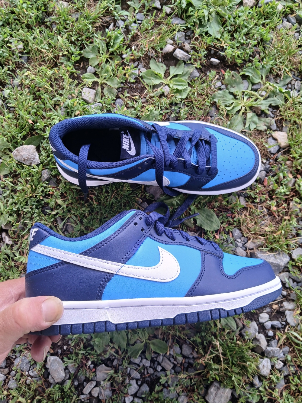 🇺🇸 4th of July Nike Dunk Low Streetwear/Lifestyle Shoes Size 4.5 Youth/6 Women - Picture 1 of 10